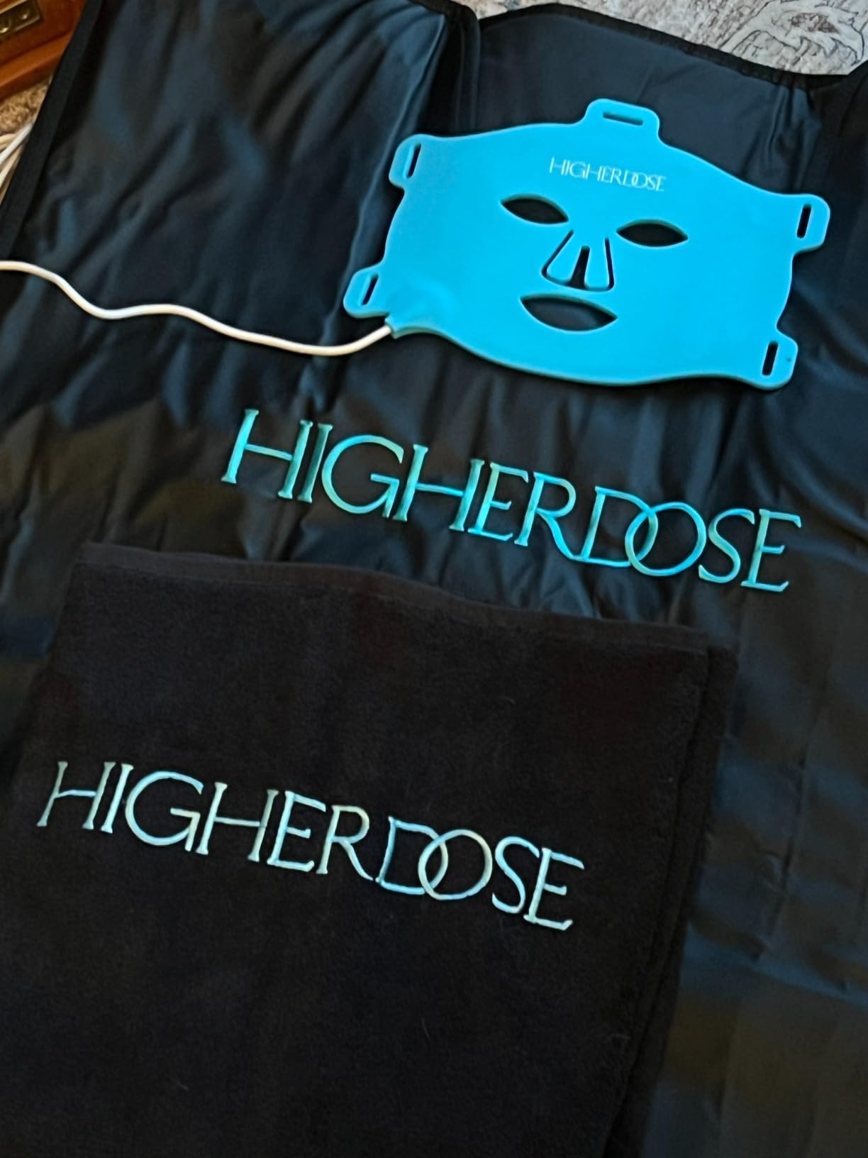 HigherDOSE Infrared Sauna Blanket with Low EMF for Personal Sauna at Home | Supports Full Body Detox, Muscle Recovery & Glowing Skin, Low EMF, 9 Temp Levels, Portable Home Sauna Spa Experience customer photo 2
