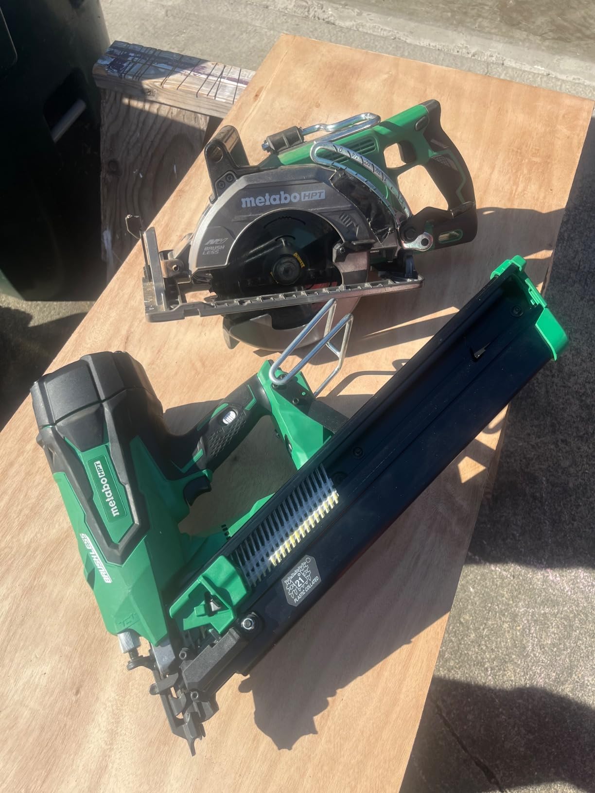 Metabo HPT 36V MultiVolt 7-1/4 Inch Rear Handle Circular Saw, Tool Only – No Battery, Lightest Weight in Its Class, 53° Bevel Capacity, High-Capacity Cutting, C3607DWAQ4 customer photo 2