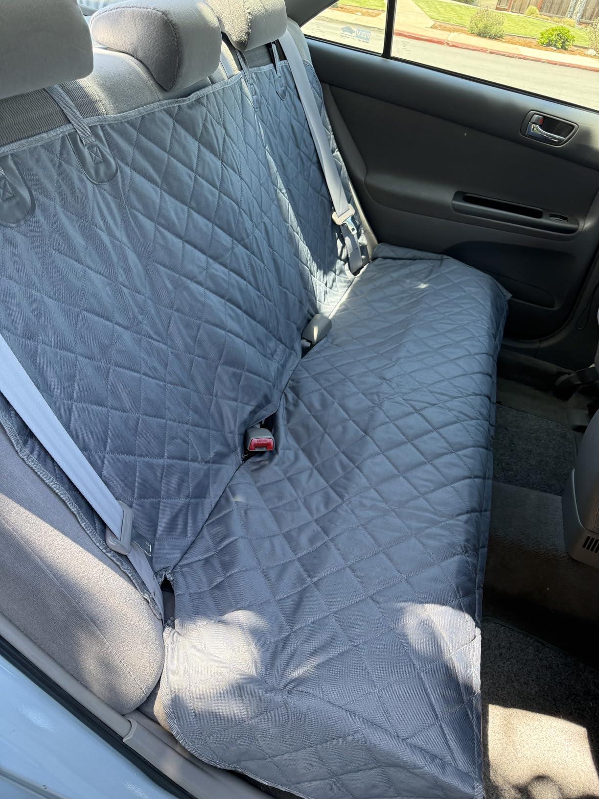 URPOWER Dog Car Seat Cover for Back Seat, Waterproof Car Seat Protector customer photo 2