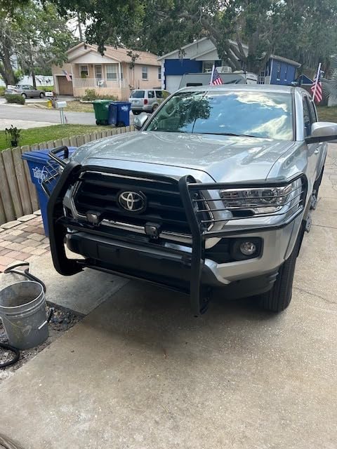 HECASA Brush Guard Bumper Grille Compatible with 2016-2023 Tacoma customer photo 1
