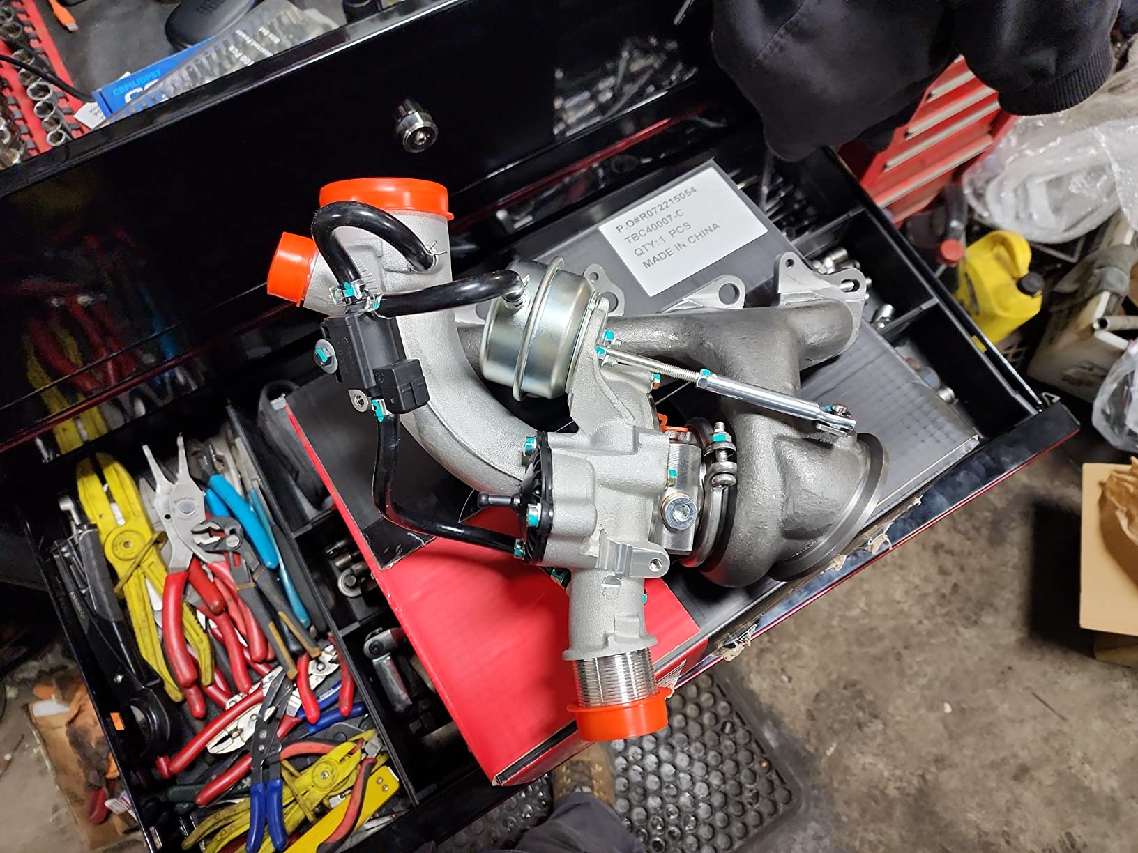 A-Premium Complete Turbo Turbocharger with Gasket Kit & Wastegate Actuator customer photo 1
