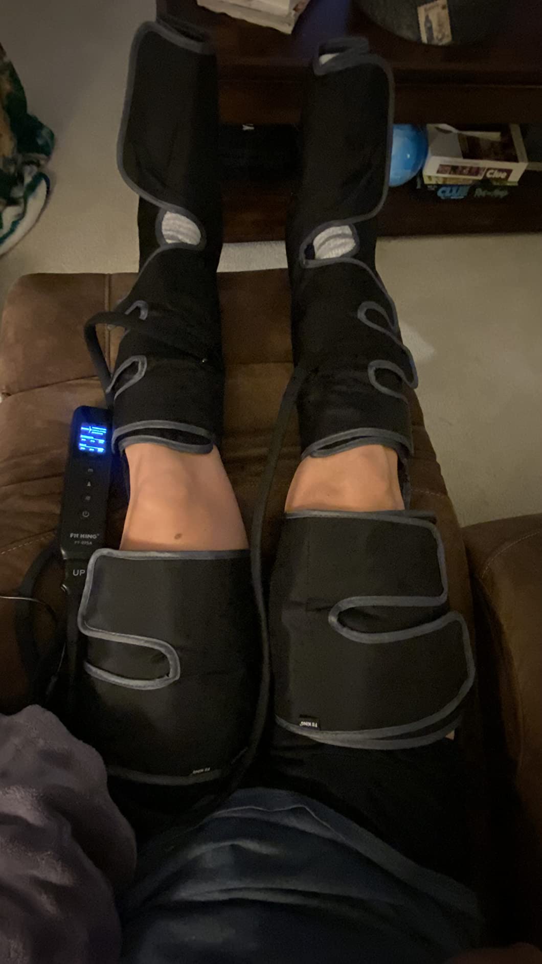 FIT KING Leg Massager with Heat and Air Compression, FSA-HSA customer photo 1