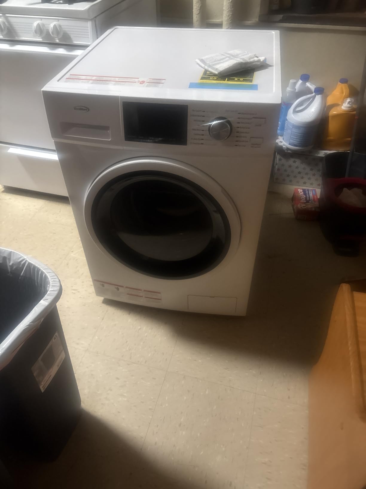 KoolMore 2-in-1 Front Load Washer and Dryer Combo, 2.7 Cu. Ft., for Apartment, Dorm, RV, 16 Wash and 4 Dry Cycles, Compact Space Saver [White] [120V] (FLC-3CWH) customer photo 2