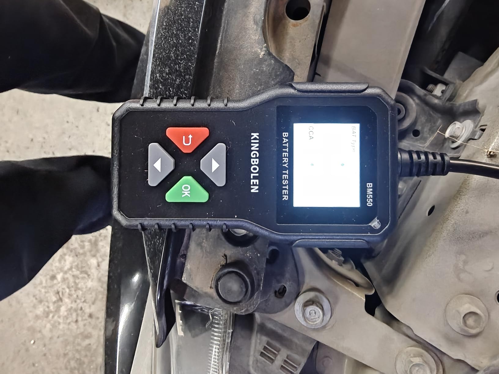 KINGBOLEN BM550 6V 12V 24V Car Battery Tester,Auto Battery Analyzer customer photo 1