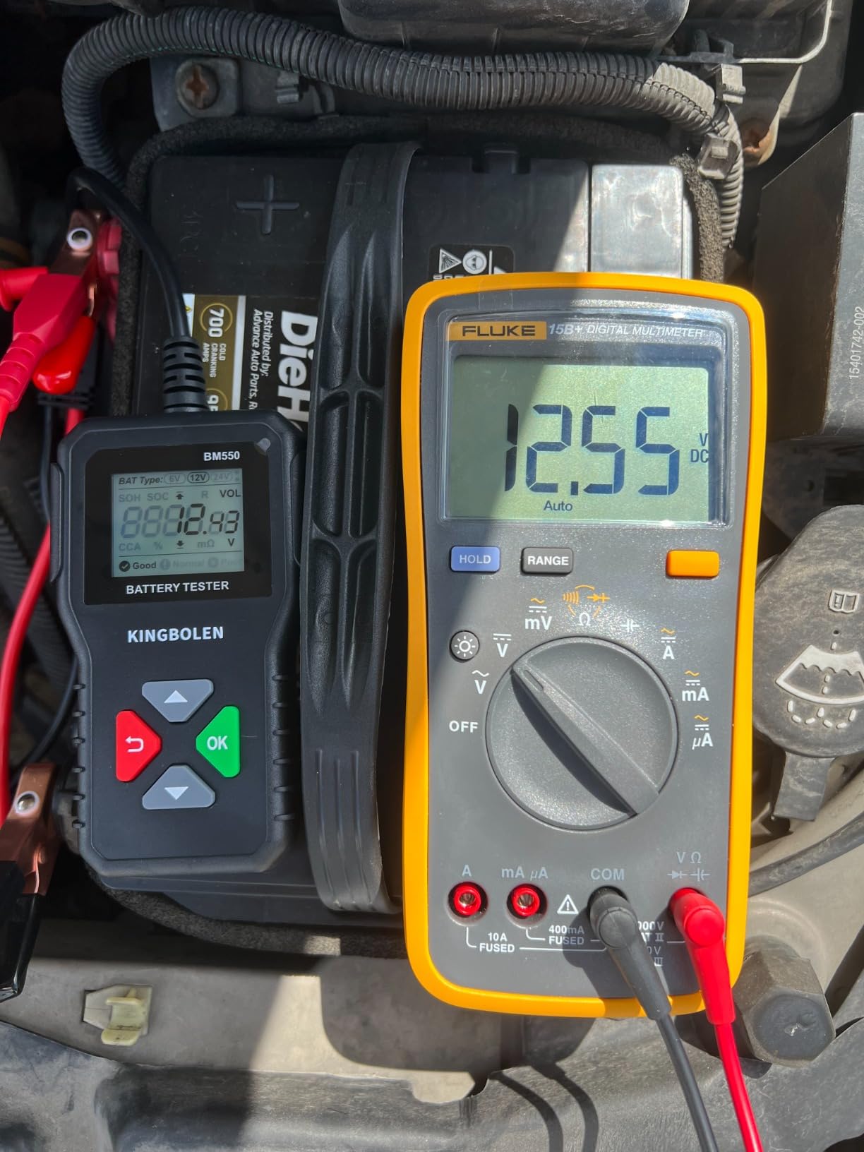 KINGBOLEN BM550 6V 12V 24V Car Battery Tester,Auto Battery Analyzer customer photo 2