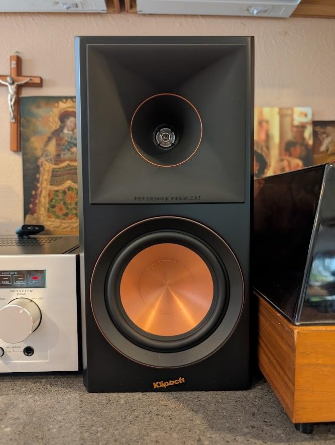 Klipsch Reference Premiere RP-500M II Walnut Bookshelf Speakers customer photo 2