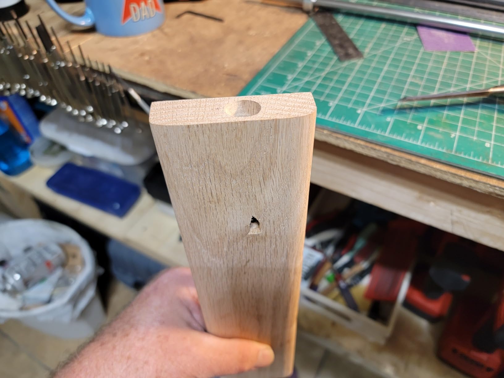 Kreg Portable Drilling Guide - 6 Hardened Drill Guides for Carpentry - Craftsman Tool Accessory customer photo 1