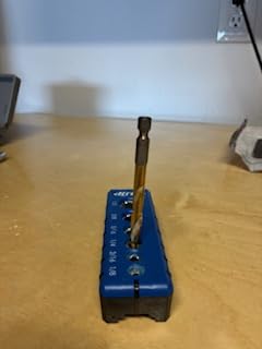 Kreg Portable Drilling Guide - 6 Hardened Drill Guides for Carpentry - Craftsman Tool Accessory customer photo 2