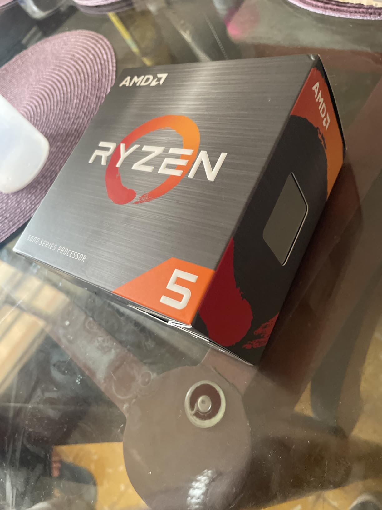 AMD Ryzen 5 5500 6-Core, 12-Thread Unlocked Desktop Processor with Wraith Stealth Cooler customer photo 1
