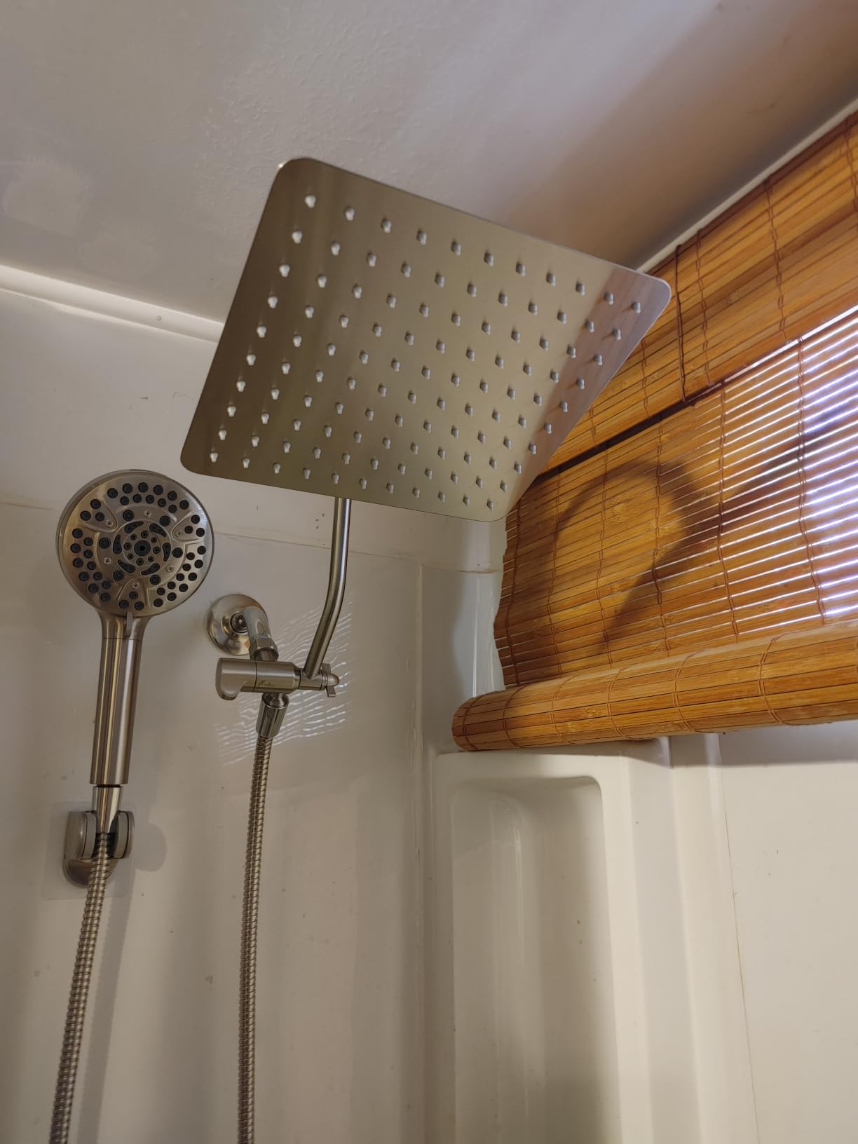 Hibbent All Metal cUPC Certified High Pressure Rainfall 10'' Shower Head customer photo 2