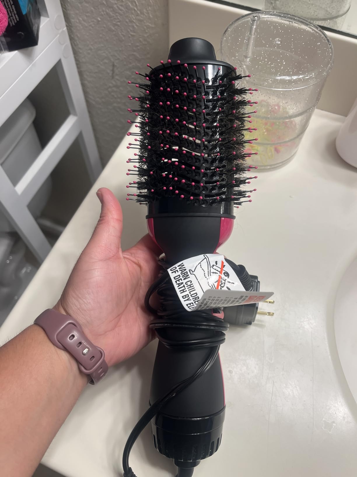 Hair Dryer Brush Blow Dryer Brush in One, 4 in 1 Hairdryer and Styler customer photo 2