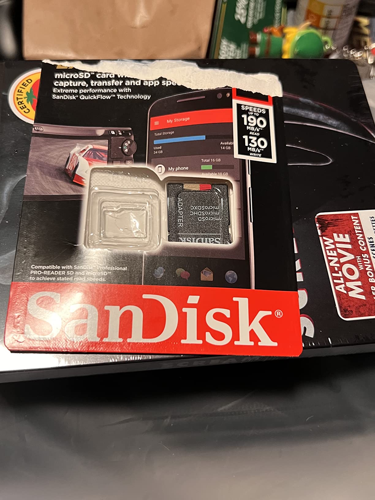 SANDISK 1TB Extreme microSD Card + Adapter, Up to 190MB/s Read Speeds customer photo 2