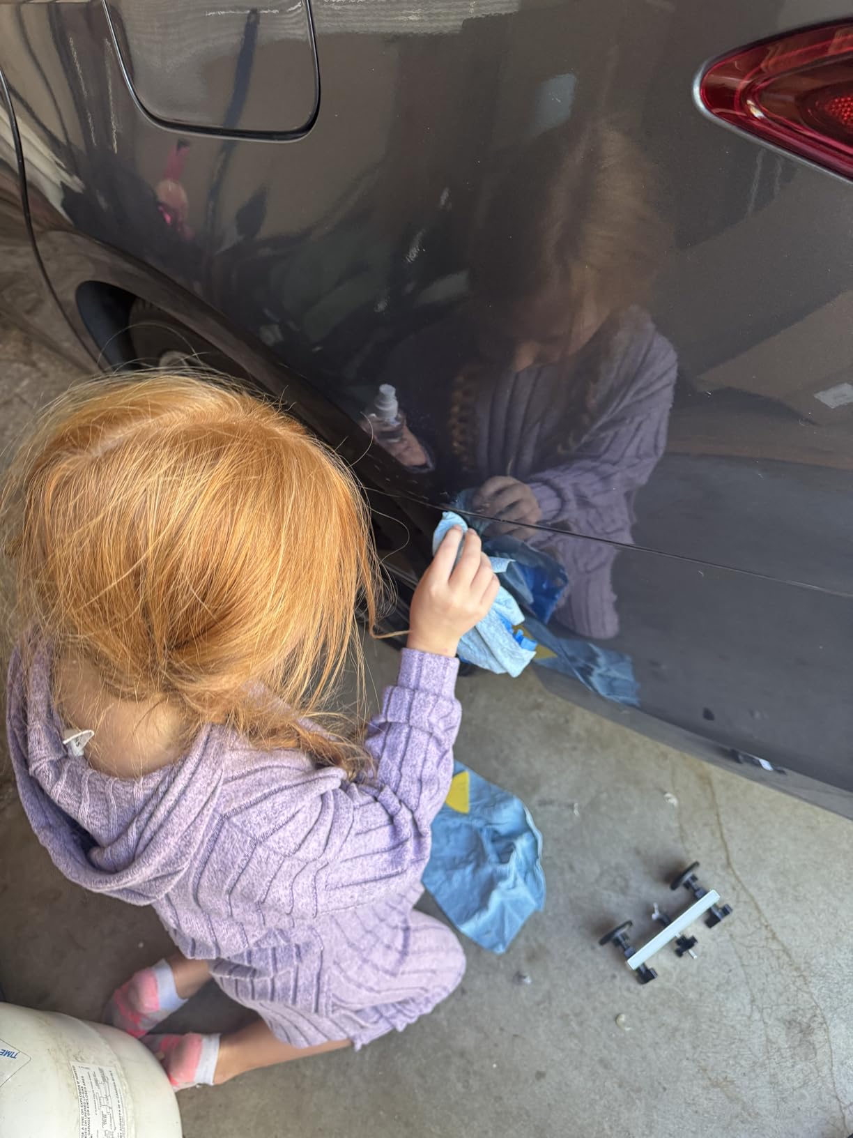 Auto Body Dent Puller Kit, Auto Paintless Dent Repair Kit with Bridge Puller, Dent Puller Kit, Car Dent Removal Kit Powerfully Pops Car Dents and Other Metal Surface Dents customer photo 2