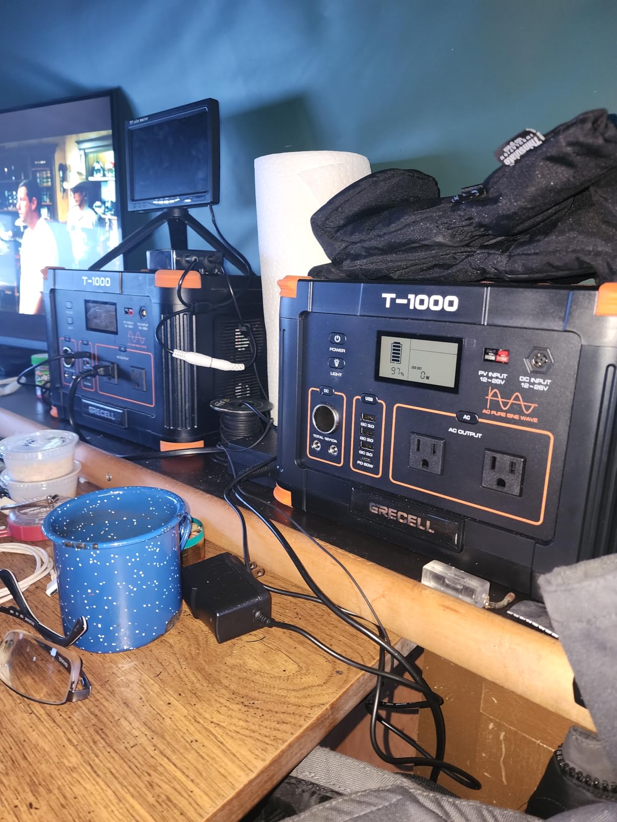Portable Power Station 500W (Peak 1000W), 519.48Wh Outdoor Solar Generator customer photo 1