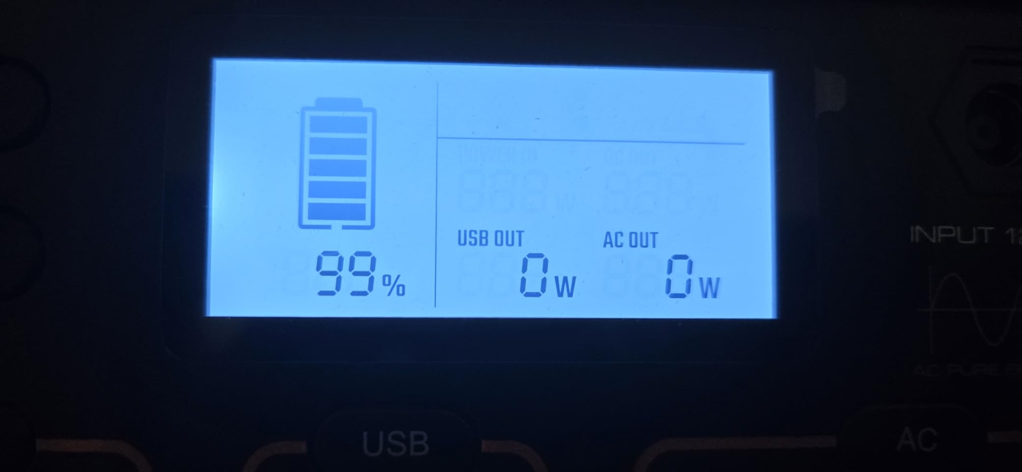 Portable Power Station 500W (Peak 1000W), 519.48Wh Outdoor Solar Generator customer photo 2