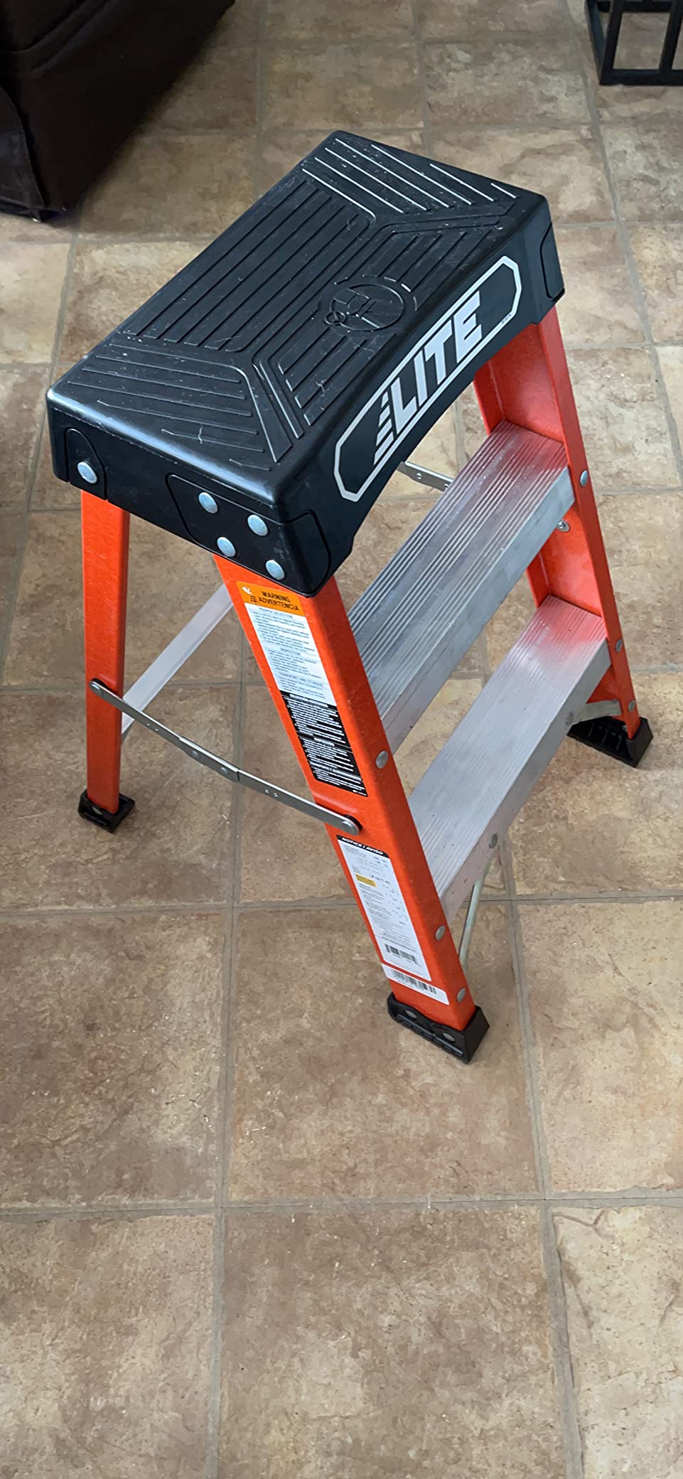 LITE 2 ft Fiberglass Step Stool, LP-3011-02, Type IA, 300 lbs customer photo 1