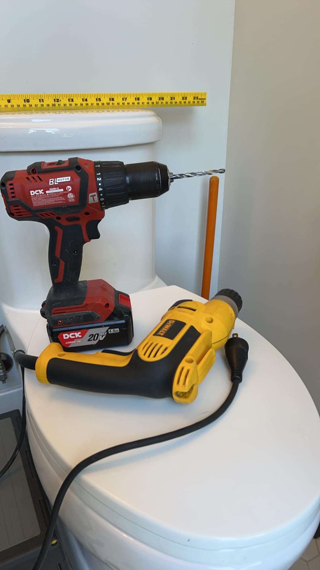 DCK 20V Brushless Hammer Drill, 531 in.lbs, 36000 BPM, 1/2