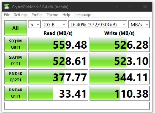 Western Digital 1TB WD Blue SA510 SATA Internal Solid State Drive SSD - SATA III 6 Gb/s, 2.5
