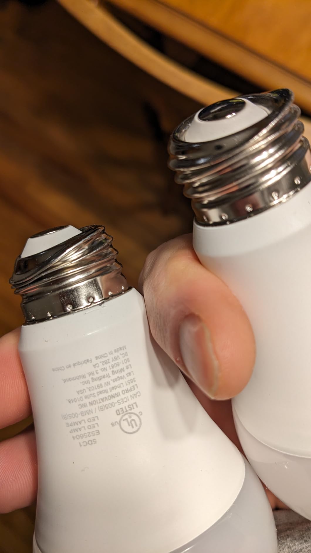 Lepro A19 E26 Dimmable LED Light Bulbs 14W 1500 Lumen Soft White 6 Pack customer photo 1