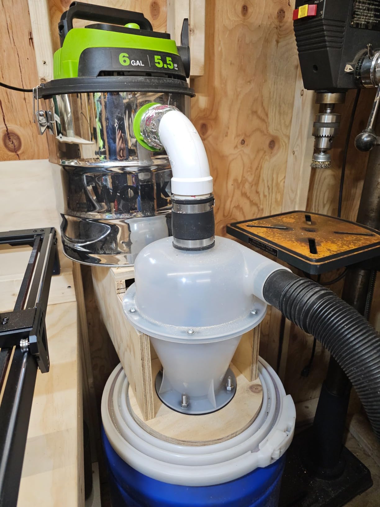 Quick Click Dust Collection Separator customer photo 2