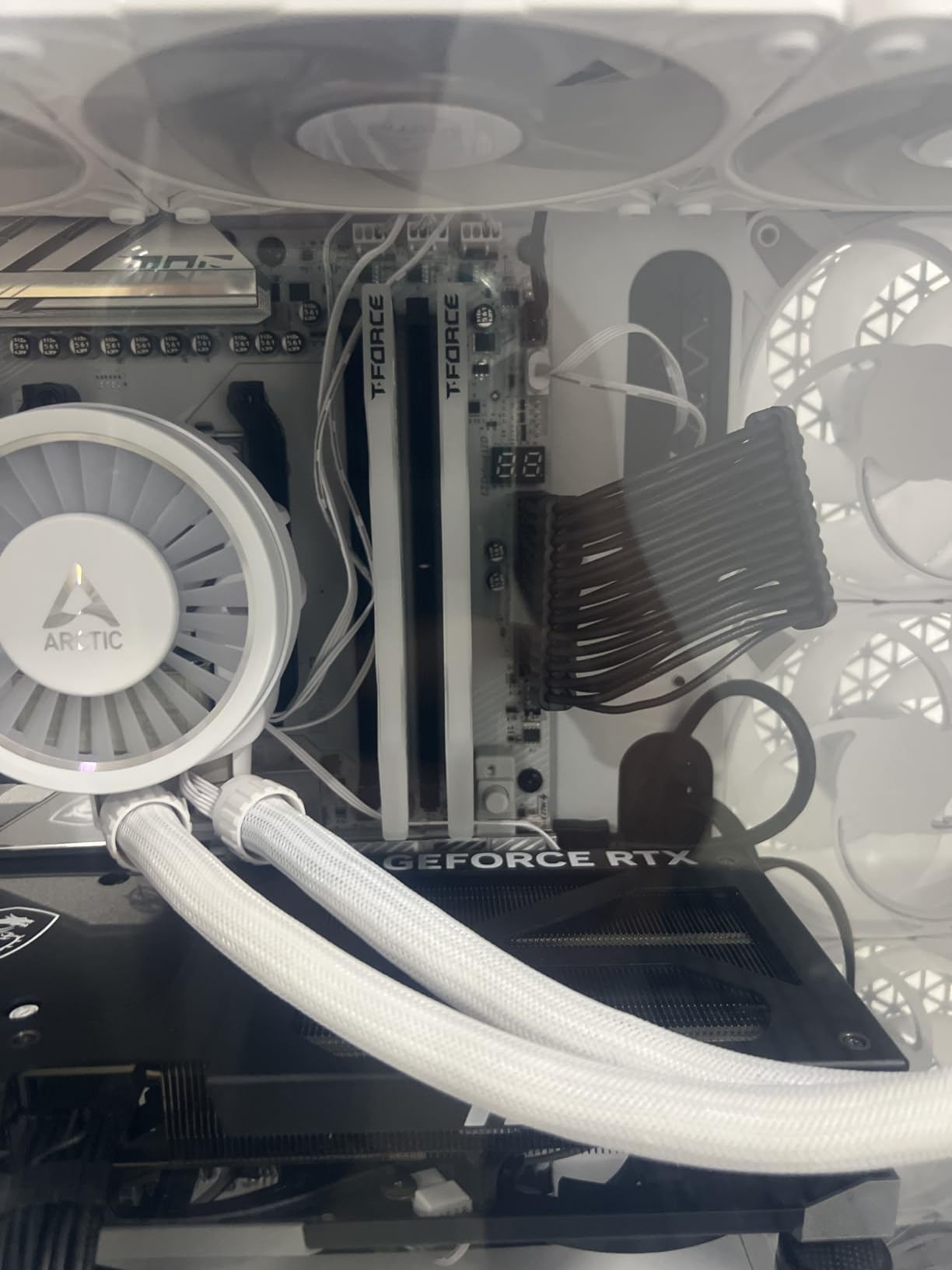 TEAMGROUP T-Force Delta RGB DDR5 Ram 32GB (2x16GB) 6000MHz PC5-48000 CL30 Intel XMP 3.0 & AMD Expo Compatible Desktop Memory Module Ram White FF4D532G6000HC30DC01 customer photo 2