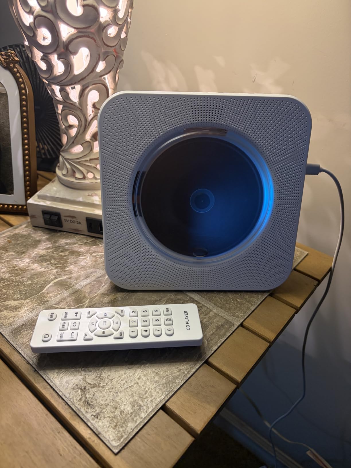 Gueray CD Player Portable Bluetooth Desktop CD Players for Home customer photo 1