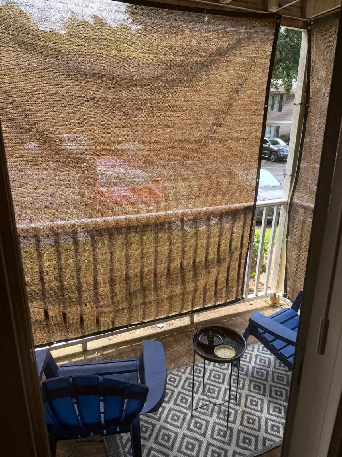 Amagenix 90% Sun Shade Cloth with Grommets, 8' x 10' Pergola Replacement Shade Cover Canopy Privacy Screen for Outdoor Patio Garden, Mocha (We Customized) customer photo 2
