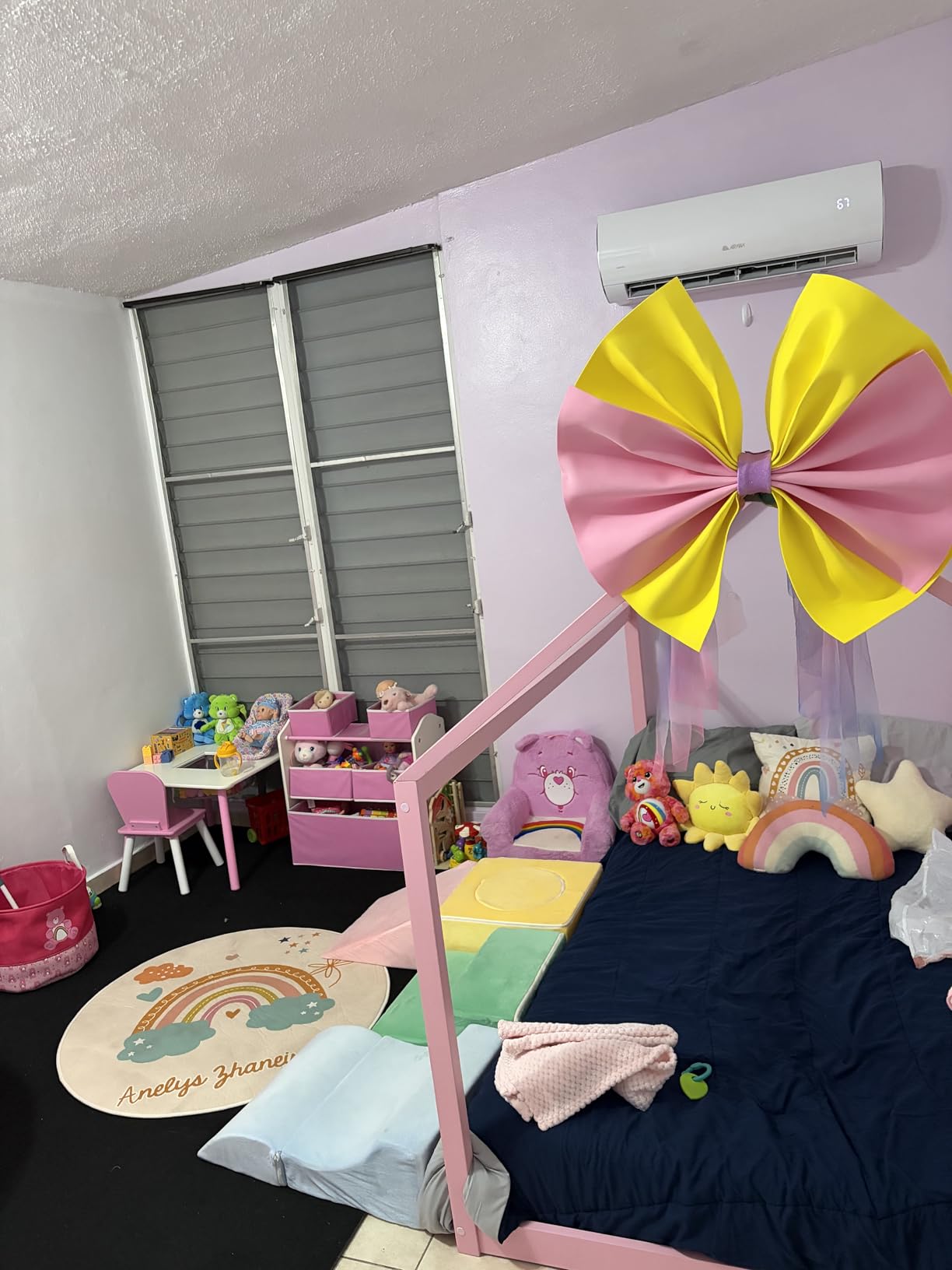 Delta Children 4-Piece Toddler Playroom Set, Pink/White customer photo 2