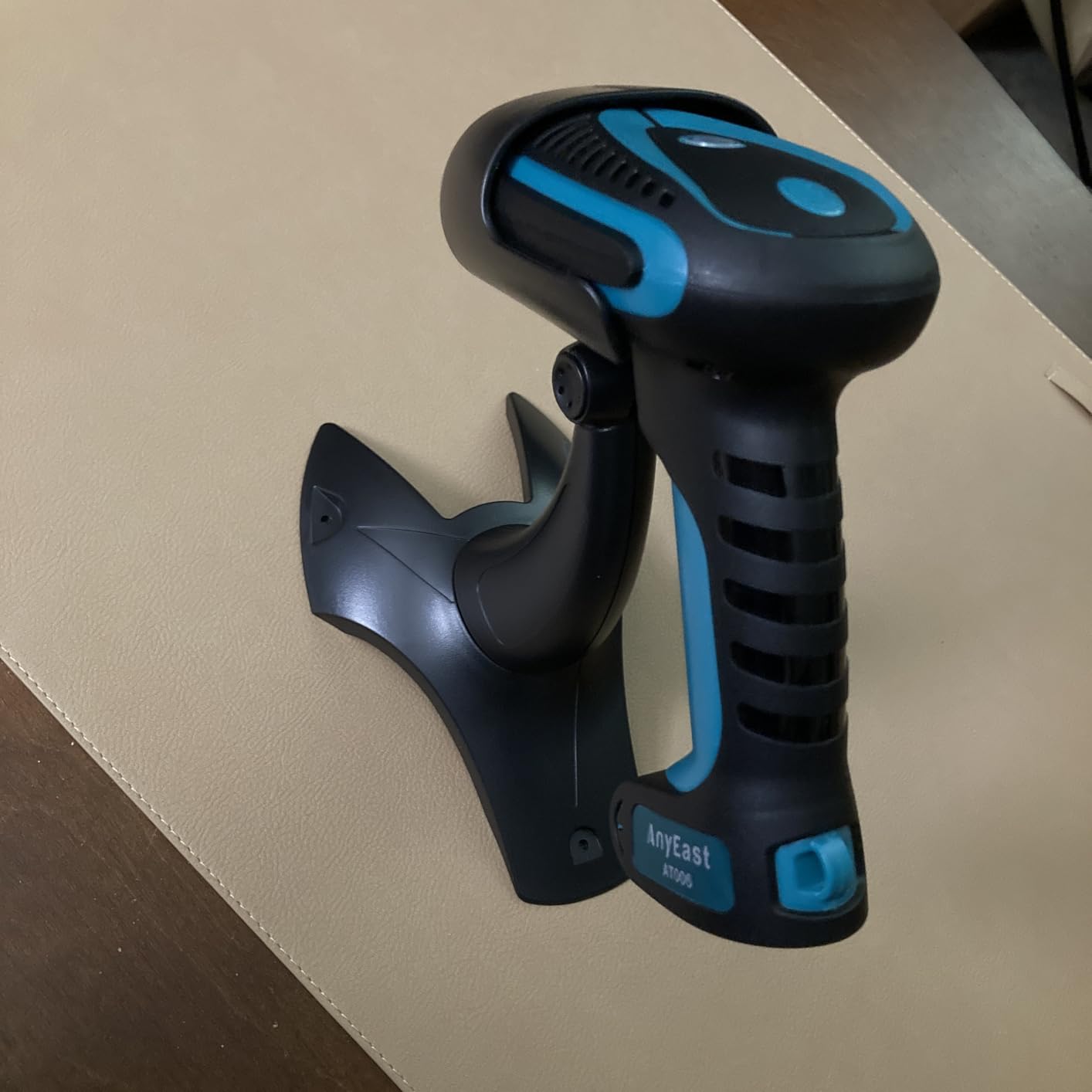 Barcode Scanner with Stand, USB Wired Inventory 2D 1D Code Scanner customer photo 1