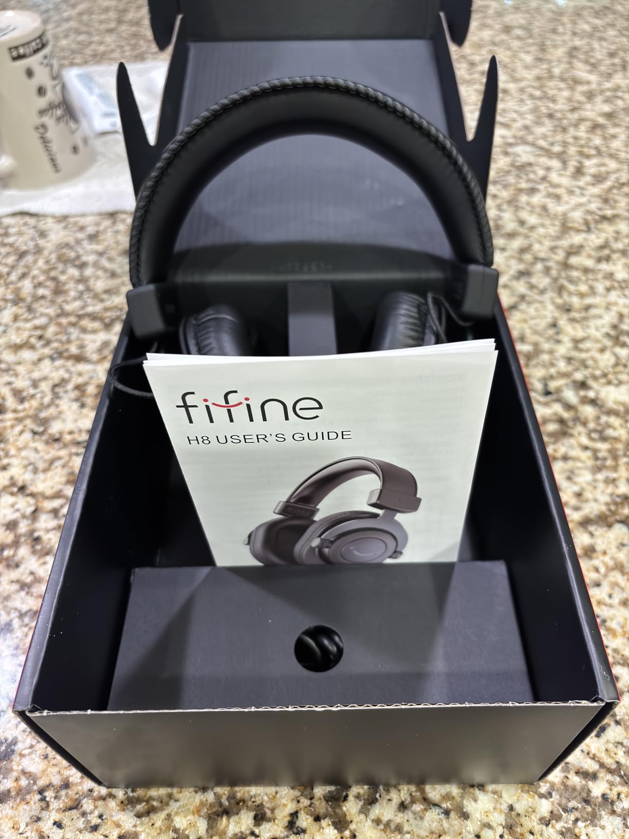 FIFINE HD8 Wired Studio Monitor Headphone, Detachable 3.5mm/6.35mm Cables customer photo 2
