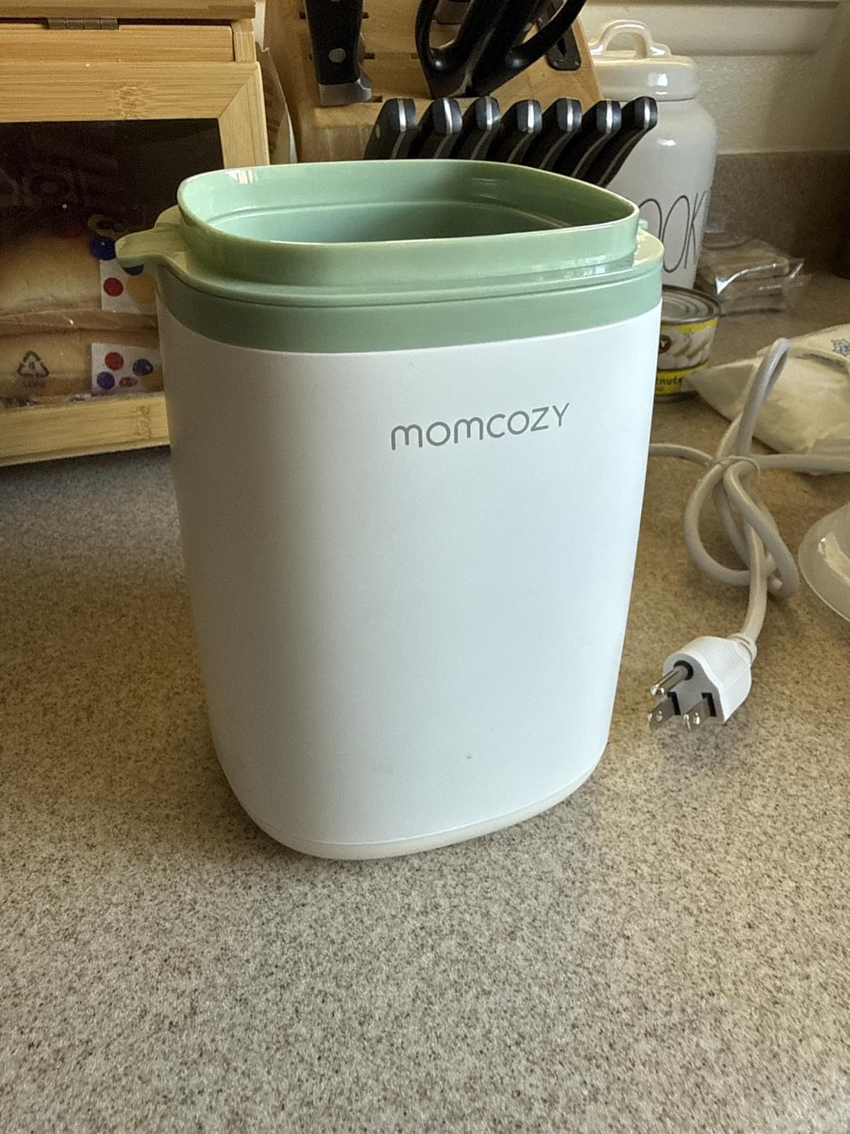 Momcozy Bottle Warmer for Baby, Fast Heating Breastmilk for All Bottles | Newborn Essentials for Mom, Accurate Temperature Control, 10-in-1 Multifunction with Timer, Automatic Shut-Off, One Touch Set customer photo 2