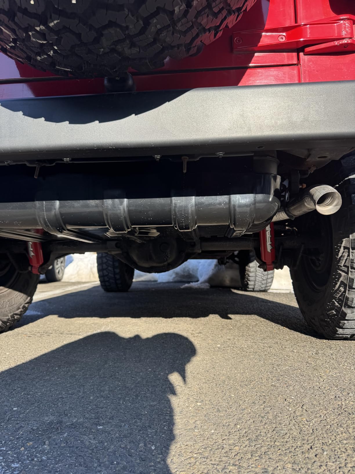 Kojem Fuel Tank Skid Plate Compatible with 1997-2006 Jeep Wrangler TJ customer photo 2