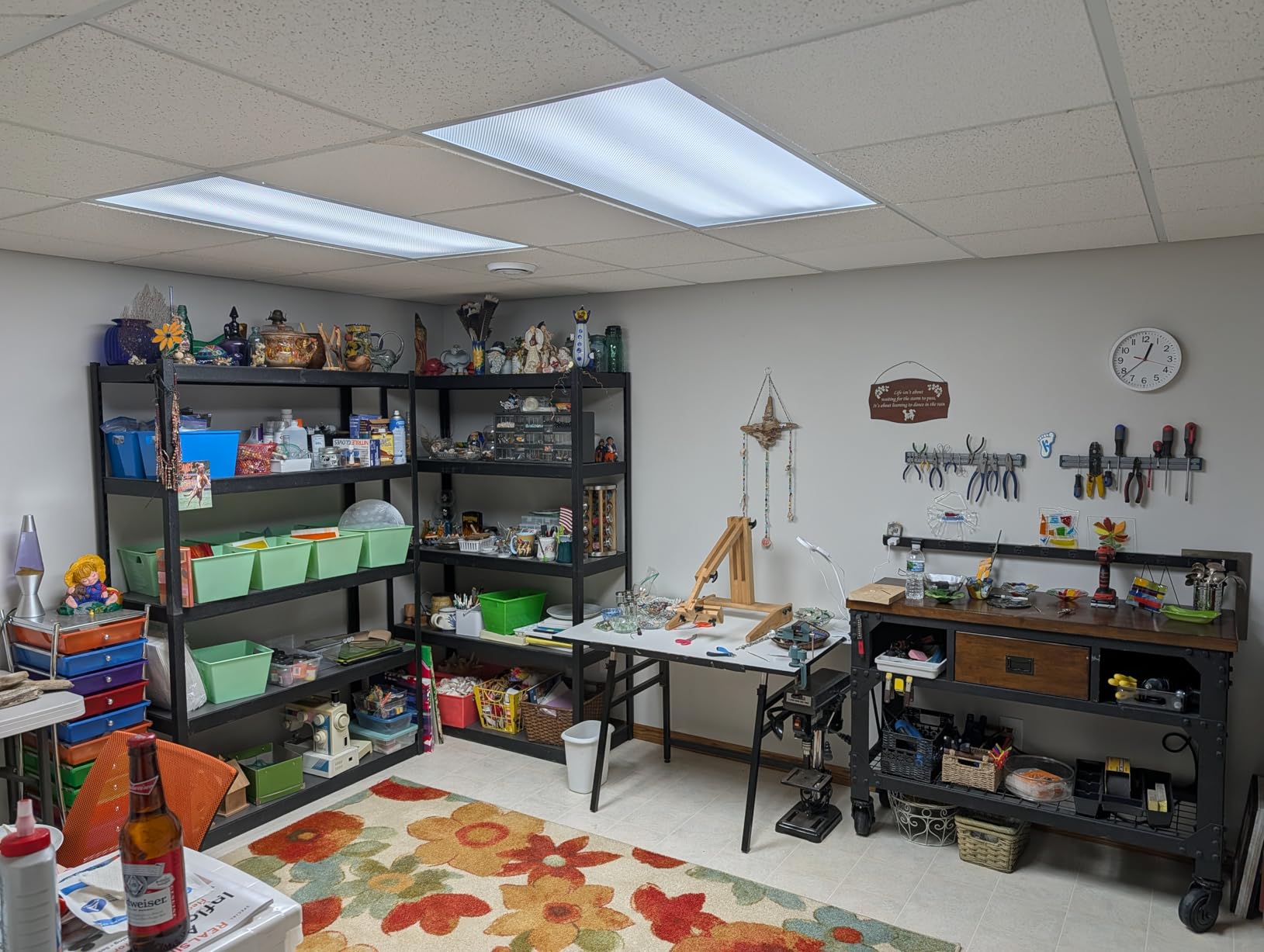 BBOUNDER 12Pack 4FT LED Shop Light, Reflector, 6500K Linkable, 40W=250W ETL customer photo 2