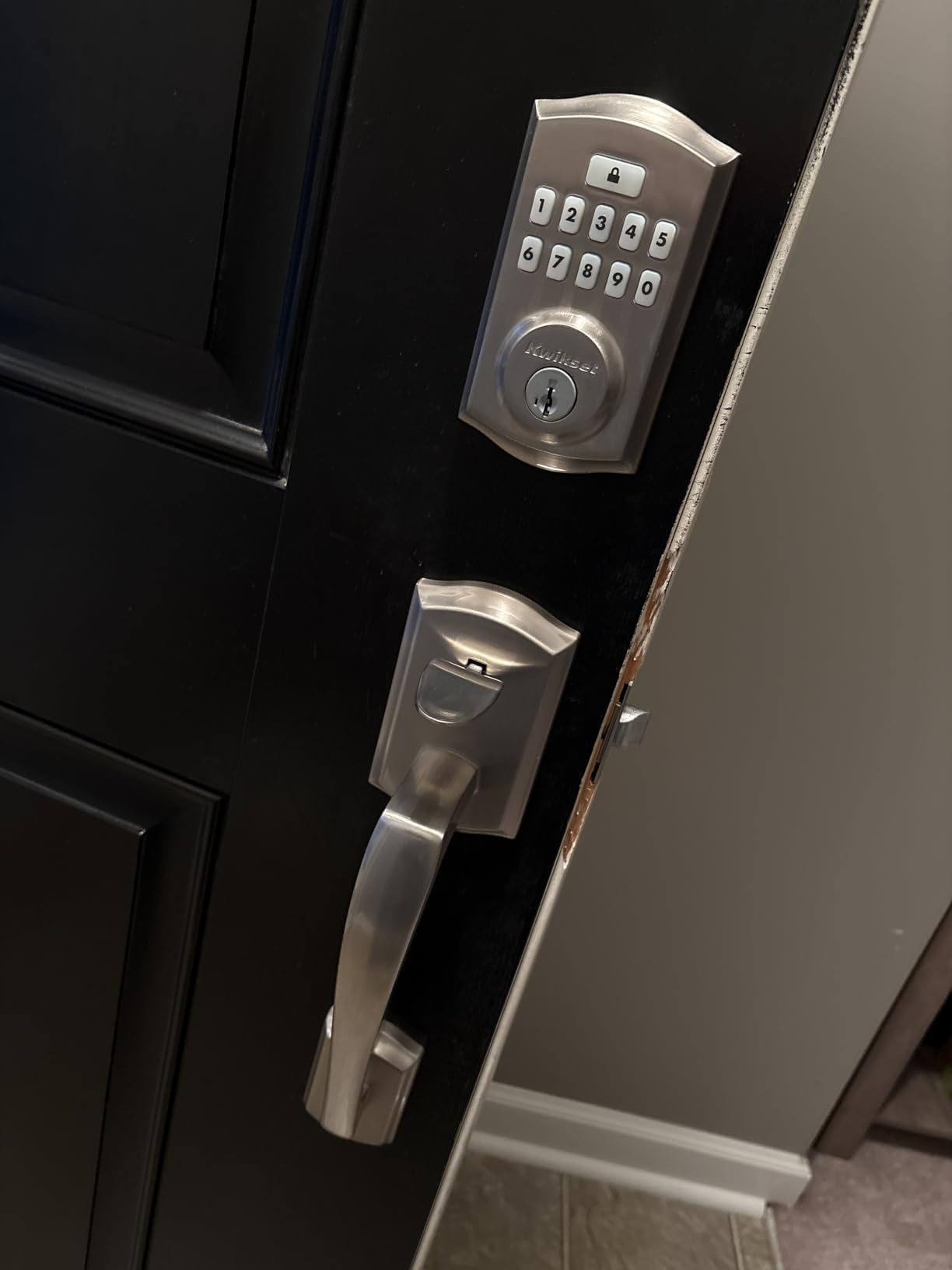 Kwikset SmartCode 260 Keyless Entry Electronic Keypad Deadbolt Door Lock customer photo 2