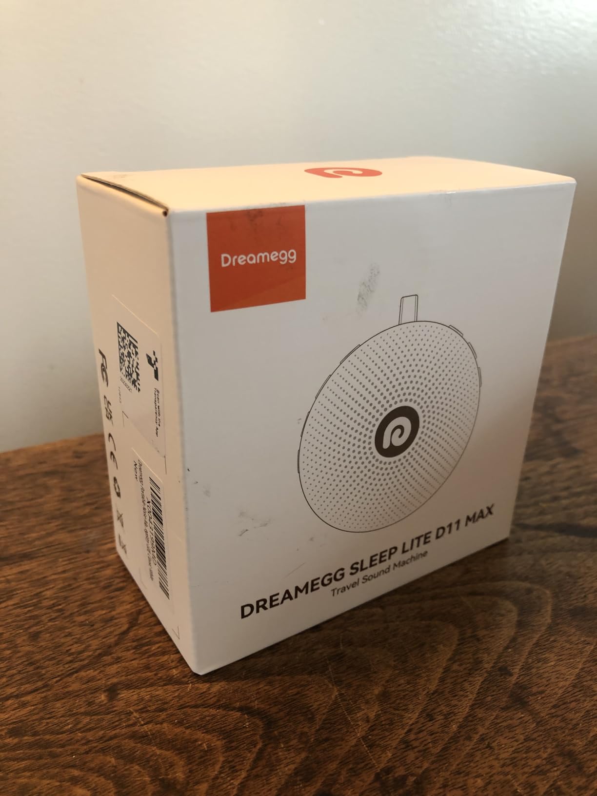 Dreamegg Portable Noise Machine for Baby Adult, Features Powerful Battery, 21 Soothing Sound, Noise Canceling for Office & Sleeping, Sound Therapy for Home, Travel, Registry Gift, Classic White customer photo 1
