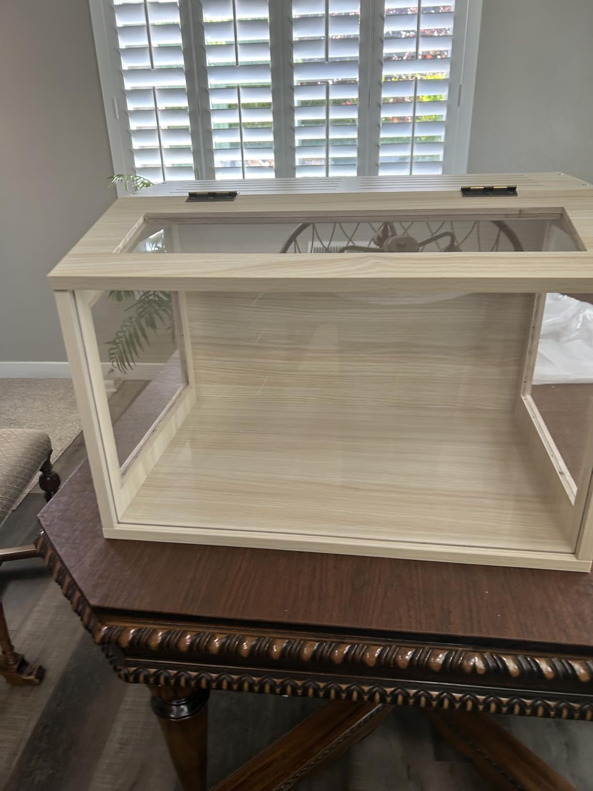 Hamster Cage Chewproof, Large Hamster Cages and Habitats, Openable Top with Acrylic Sheets, Solid Built customer photo 1