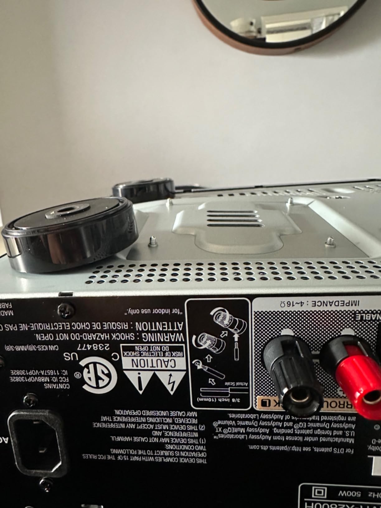 Denon AVR-X2800H 7.2 Channel Home Theater AV Receiver (95W x 7) - 8K UHD customer photo 1