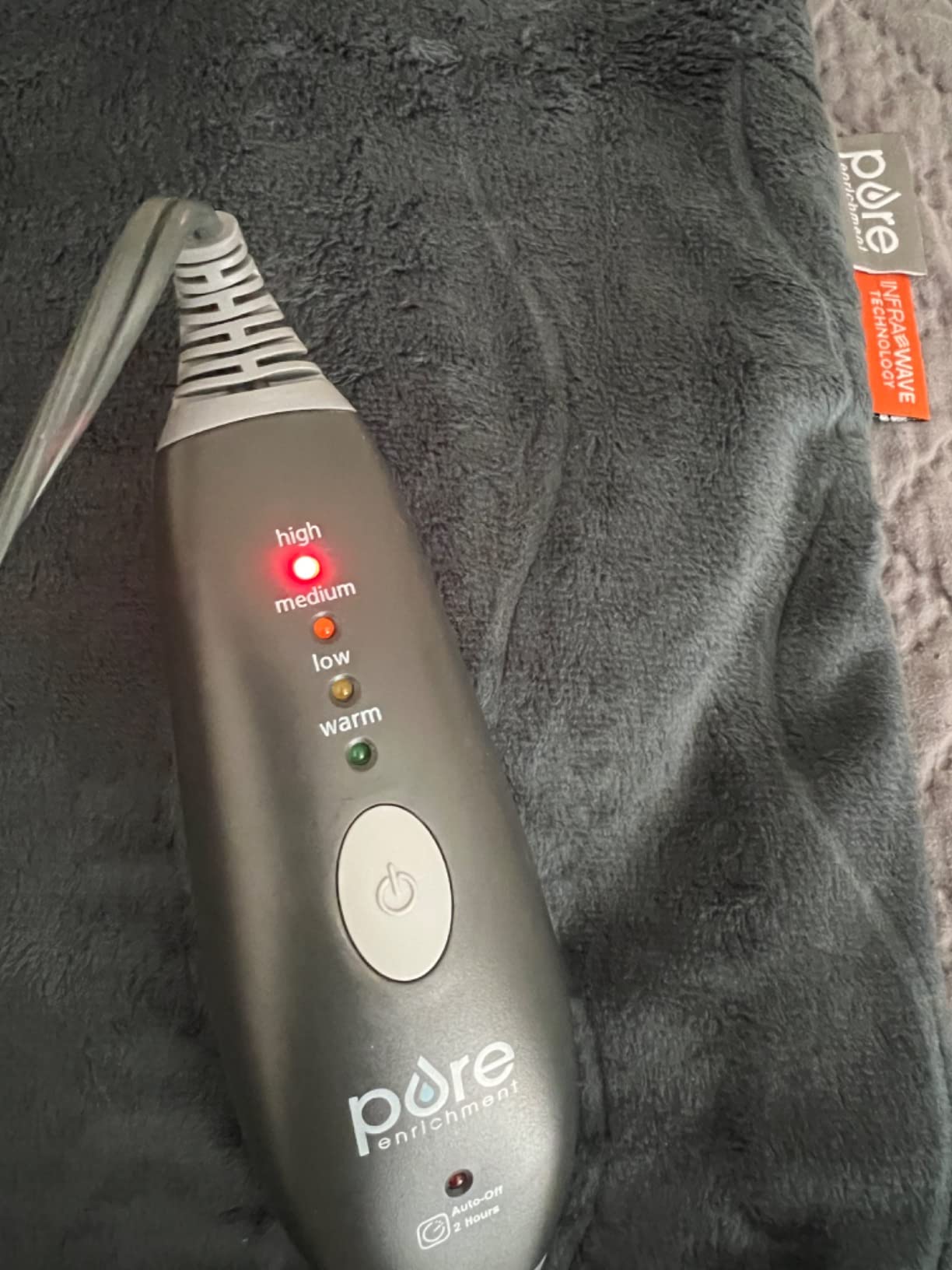 Pure Enrichment PureRelief Pro Far Infrared XL Heating Pad, 4 Heat Settings customer photo 1