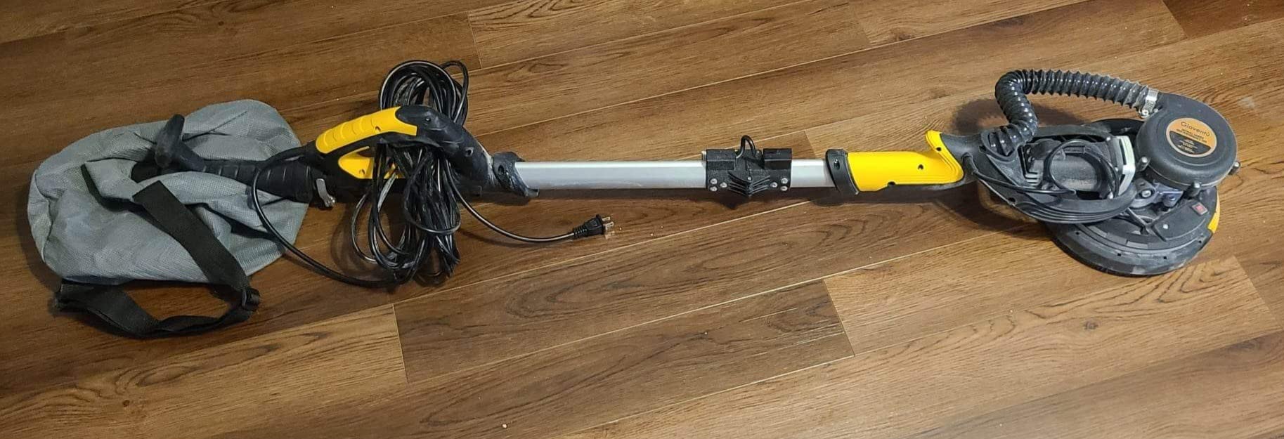 Electric Drywall Sander with Vacuum, 750W 7A, 26' Cord for Ceiling & Wall customer photo 1