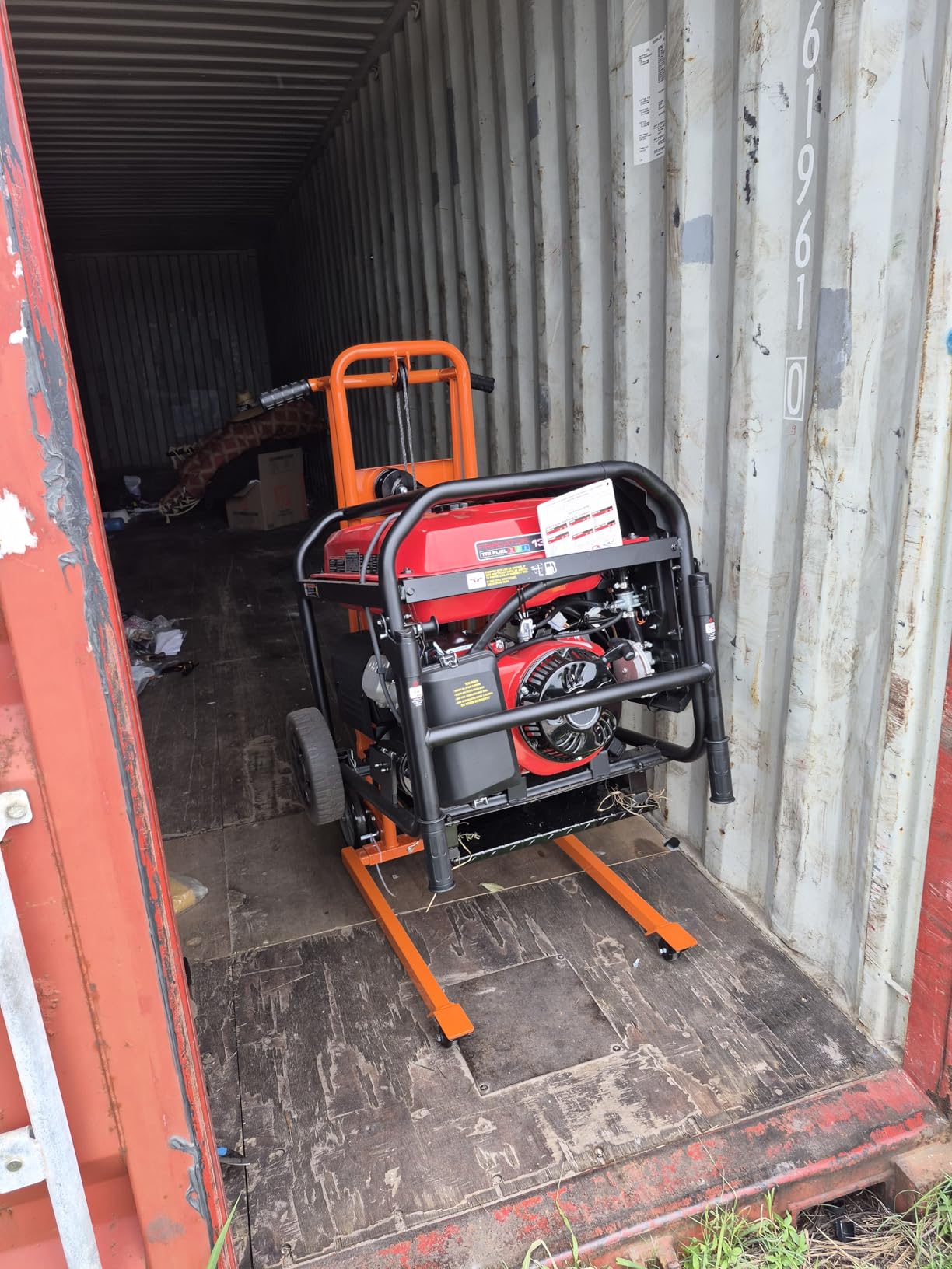 SuperHandy Material Lift Stacker, 330 lb Capacity, 40-Inch Lift customer photo 1