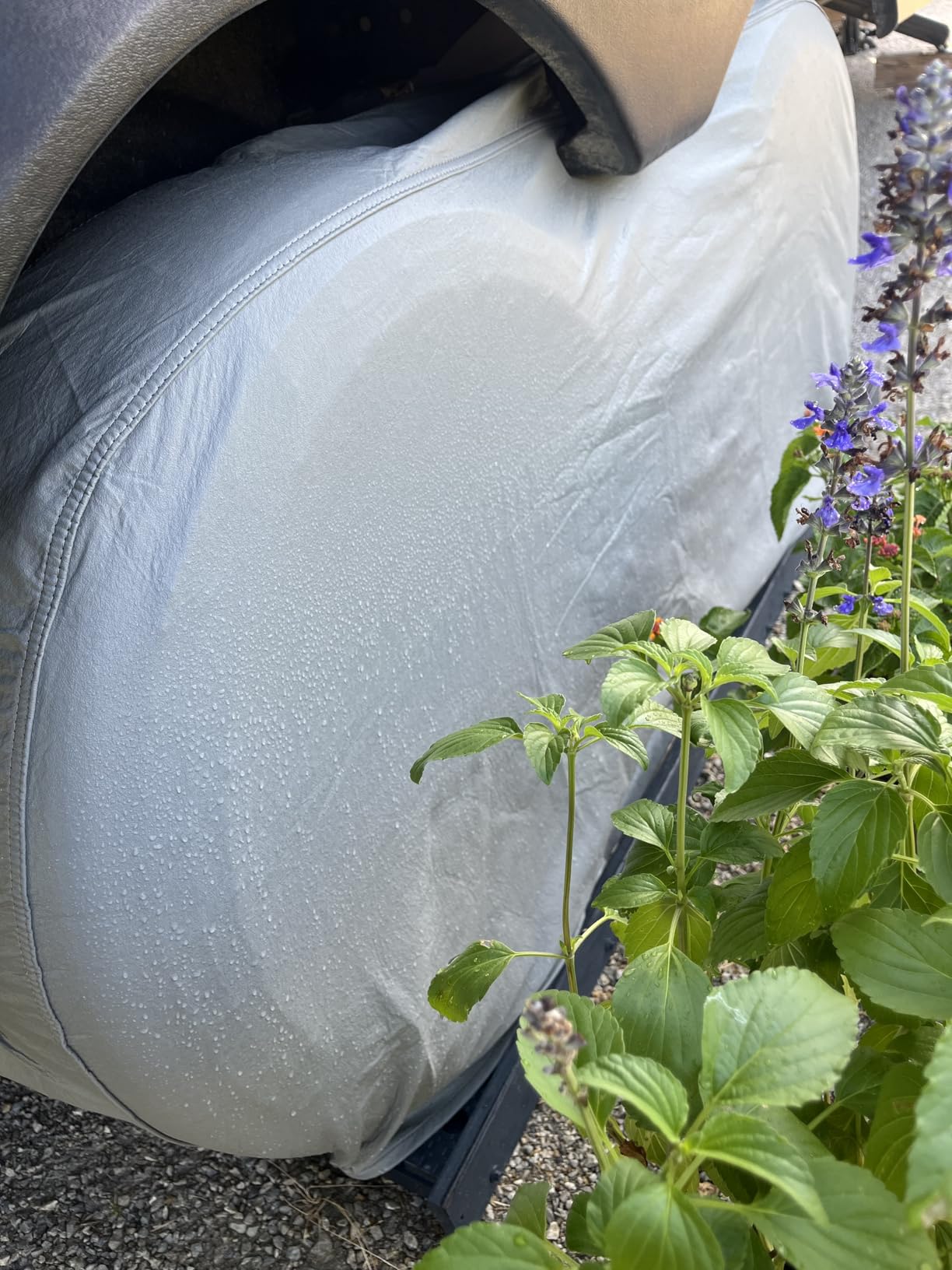 RVMATE RV Tire Covers, Dual Axle Wheel Cover, 2 Pack, Fit 27