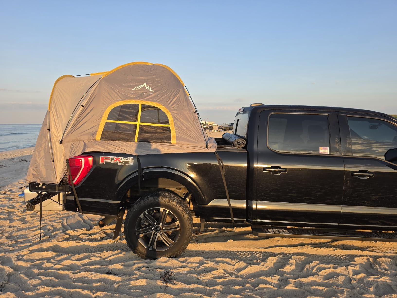 GoHimal Pickup Truck Bed Tent, 5.5-6.0FT Truck Tent for Camping（Green） customer photo 1