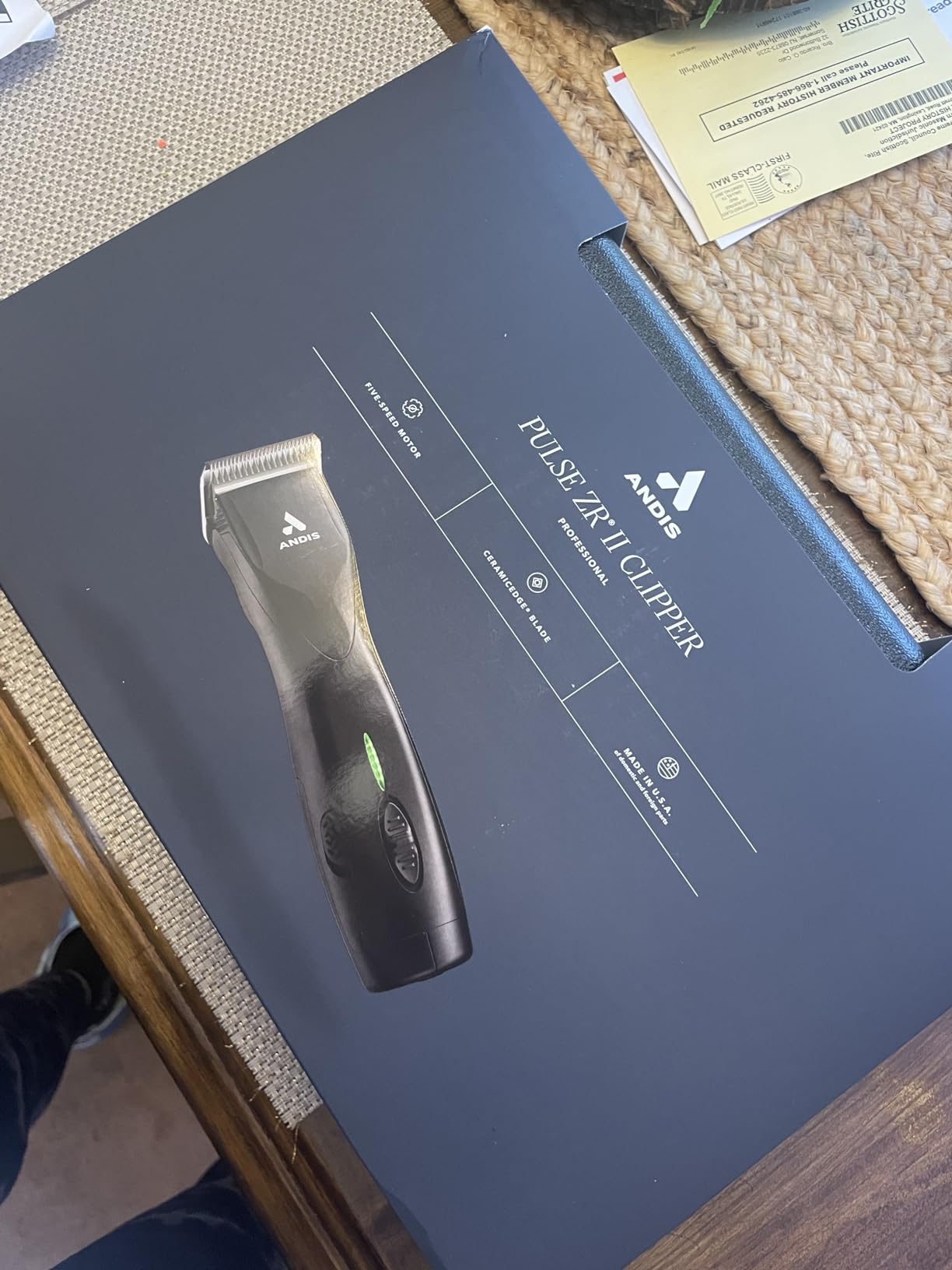 Andis 79170 Pulse Zr II 5-Speed Detachable Blade Clipper customer photo 2
