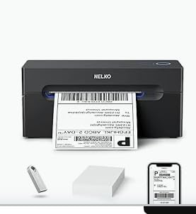 Nelko Bluetooth Thermal Shipping Label Printer, 4x6 Thermal Label Printer customer photo 2