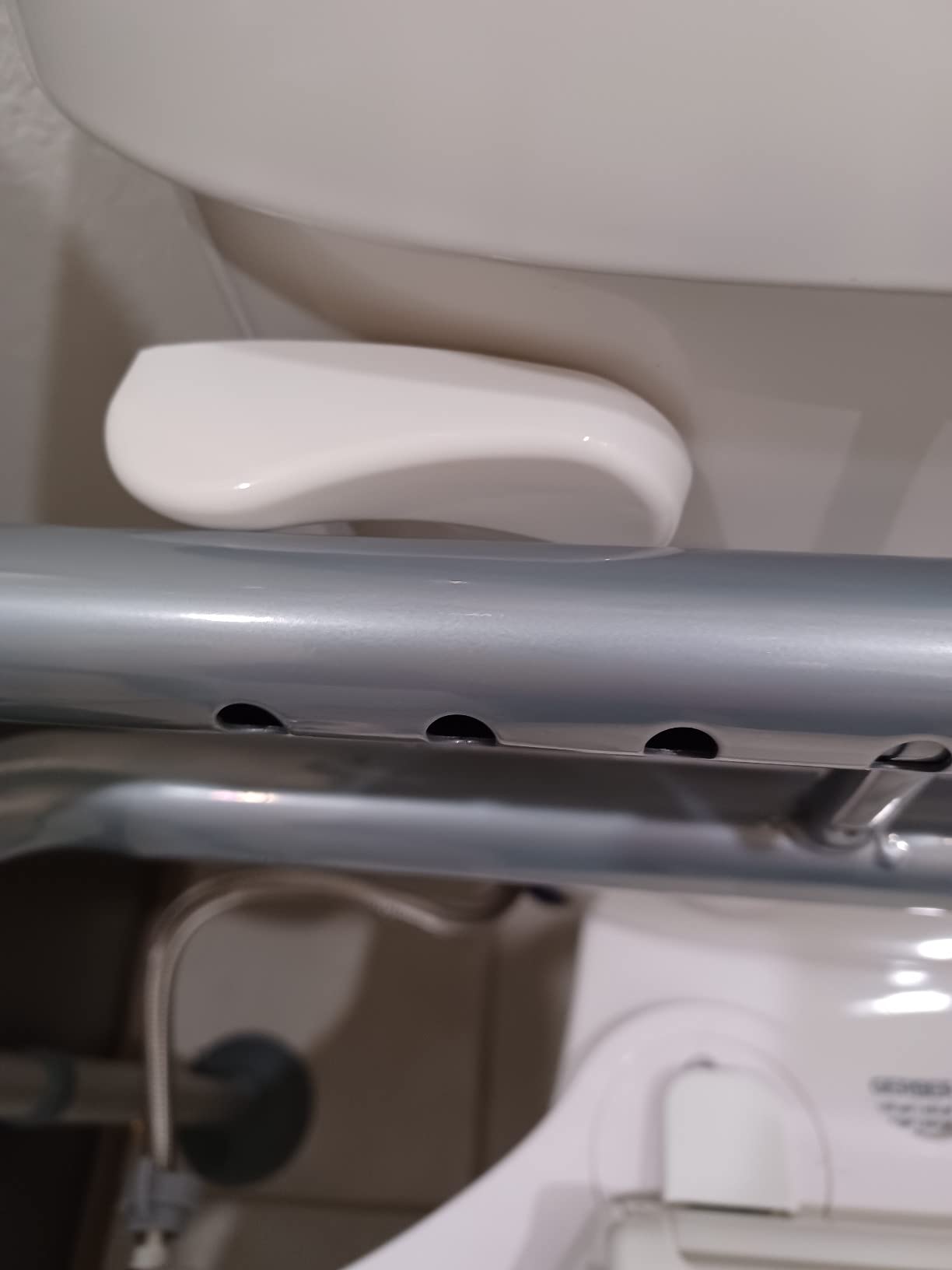 Toilet Safety Rails for Seniors Adjustable Detachable Fits Most Toilets customer photo 2