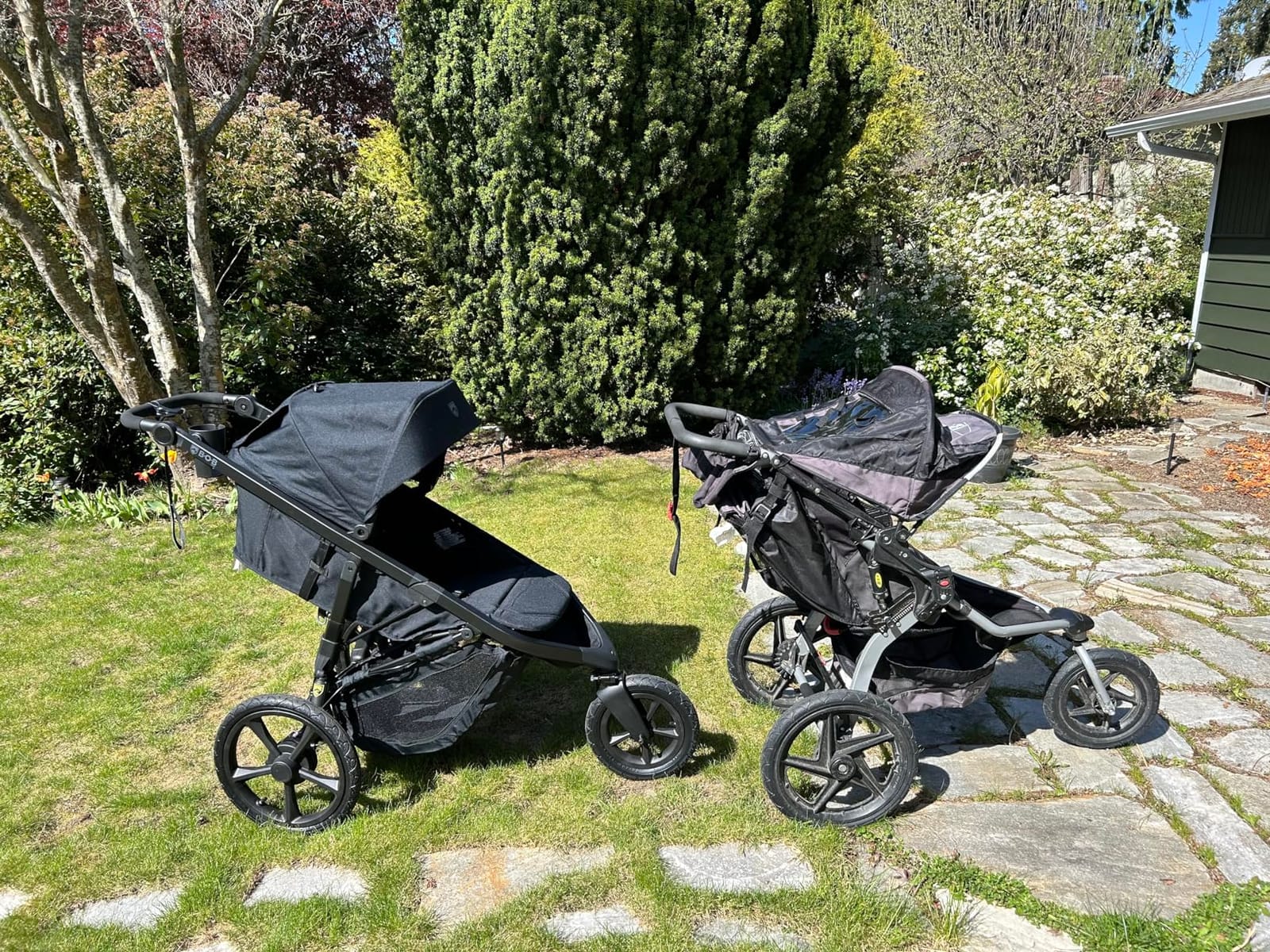 BOB Gear Wayfinder Jogging Stroller — Storm customer photo 1