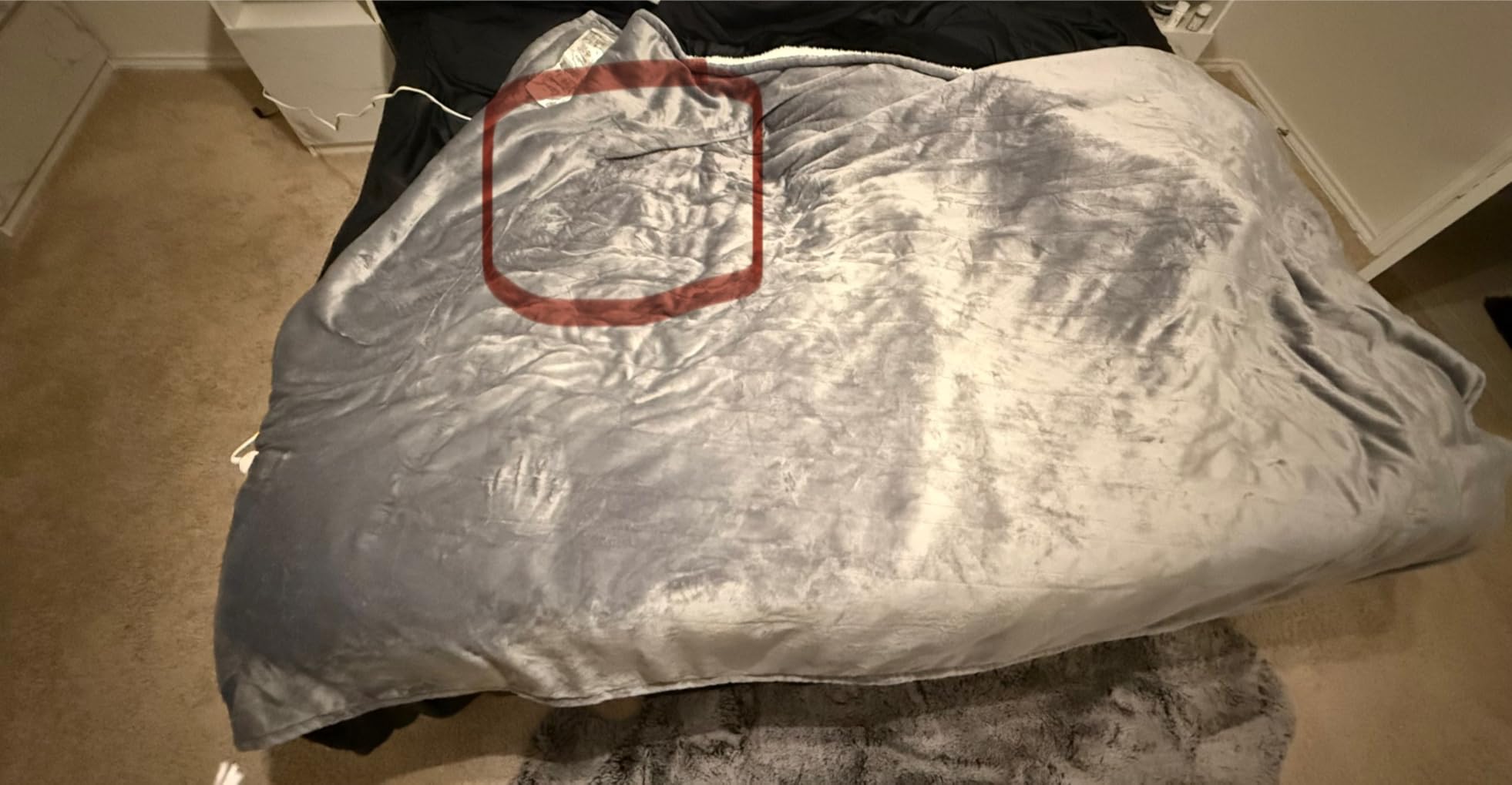Homemate Heated Blanket Electric Throw - 50