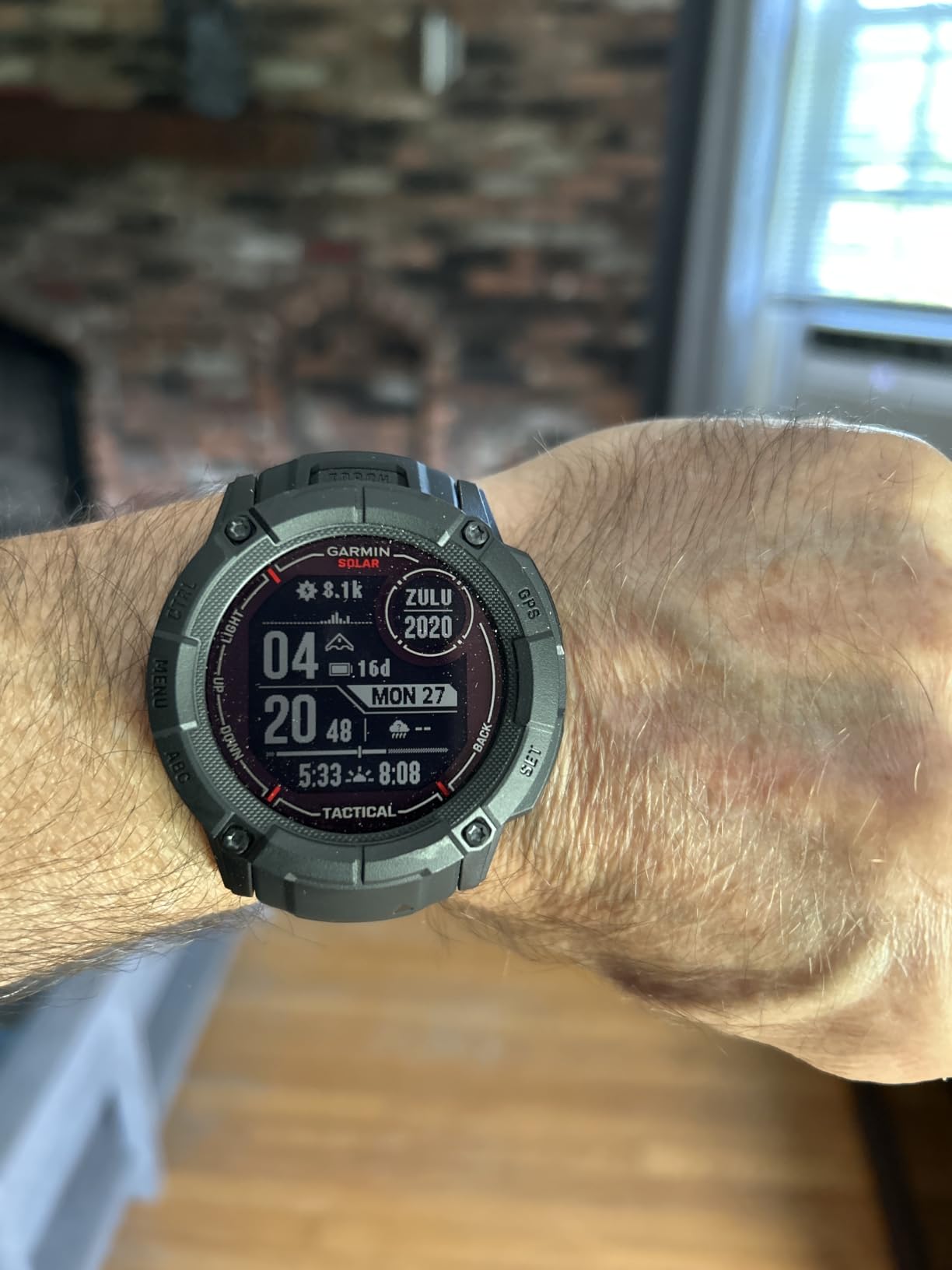 Garmin Instinct® 2X Solar, Rugged Outdoor Smartwatch, 50mm, Graphite customer photo 2