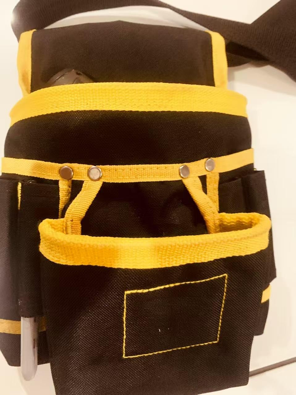 Magnetic Tool Belt for Men, 26 Pockets Heavy Duty Nail Tool Pouch Dad Gift customer photo 1