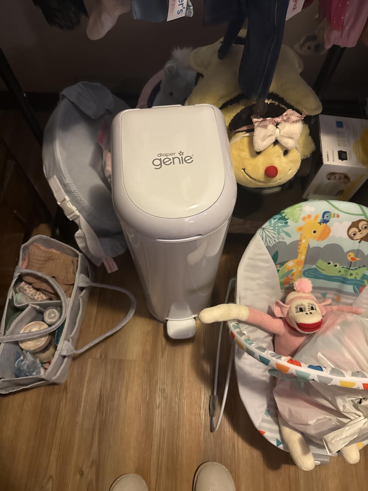 Diaper Genie Signature Pail Gift Set with 2 Easy Roll Refills, 48 bags customer photo 1